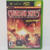 Crimson Skies High Road to Revenge Microsoft Original Xbox 2003 Complete Tested - £6.25 GBP