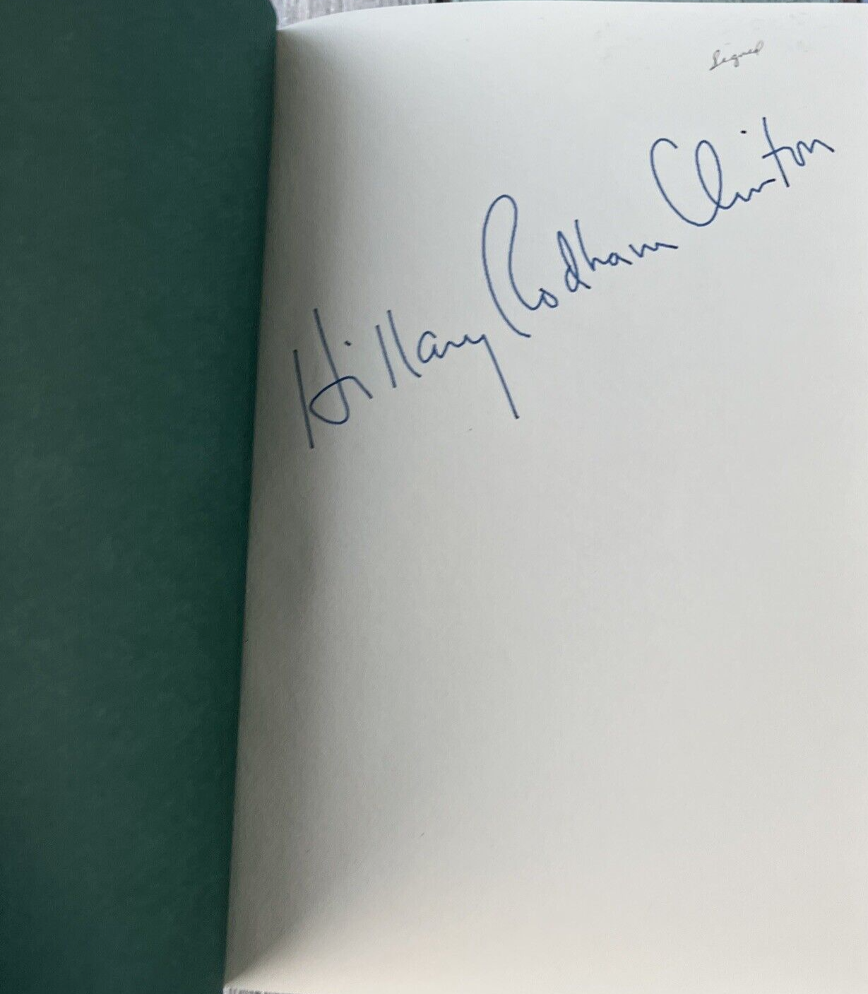 It Takes a Village by Hillary Clinton 1996, Signed Item image 2