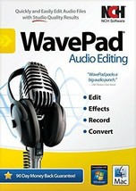 WavePad Sound Editor for PC or Mac .Edit audio and music - $64.13