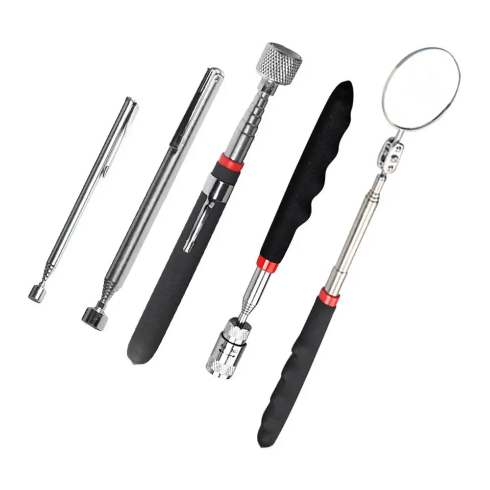 Telescopic Magnetic Pen with Light Mini Portable Magnet Pick Up Tools Extendable - £110.85 GBP