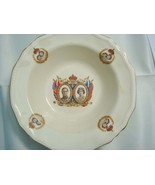 Queens Elizabeth &amp; King George visit Canada, bowl c1910s Alfred Meakin [... - $63.62 CAD