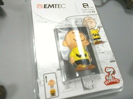 Emtec Usb Flash Drive 8 Gb Stick Usb 2.0 Peanuts Charlie Brown - £23.74 GBP