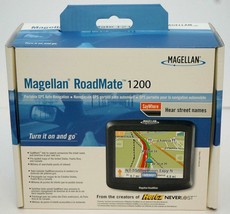 NEW Magellan RoadMate 1200 T Car Portable GPS Navigator System USA MAPS ... - $42.27