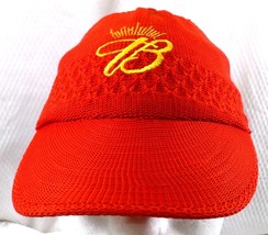 RARE Knit Budweiser #8 Dale Earnhardt Jr. Women&#39;s Adjustable Hat Red Bal... - $261.02 MXN