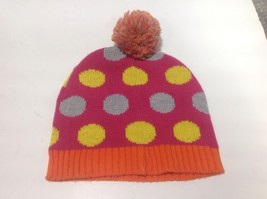 Fashion Baby Girl Toddler Kid Winter Warm Knitted Embroidery Beanie Hat Orange - £9.74 GBP