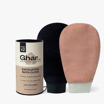 GHAR SOAPS Exfoliating Glove for Dead Skin Body | Scrub Glove for Dead S... - £15.09 GBP