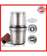 Stainless Steel DM-7412M Coffee &amp; Spice Grinder - Dishwasher Safe &amp; Effi... - $67.31