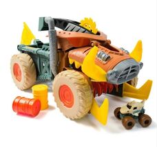 NEW Monster Jam Mini Jam Megalodon Mad Hog Chomper and Monster Truck - $21.67