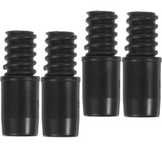 Threaded Tip Replacement ~ Mop Head ~ Broom Handle Threaded End ~ Black ... - $14.03
