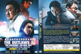 DVD Korean Live Action Movie The Outlaws 3~The Roundup: No Way Out The Movie - £54.32 GBP