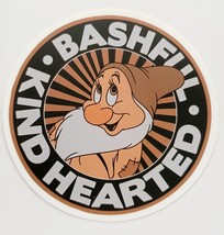 Bashful Kind Hearted Multicolor Super Cute Round Sticker Decal Embellish... - $2.30