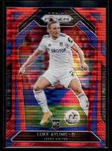 2020 Panini Prizm Premier League Red Prizm Luke Ayling RC Leeds United #199 - £1.43 GBP