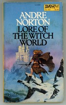 Andre Norton Lore of the Witch World Anthology DAW 400 Lin Carter First Printing - £6.20 GBP