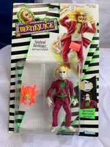 1989 Kenner &quot;SPINHEAD BEETLEJUICE &amp; CREEPY COCKROACH&quot; Figure in Blister ... - £31.54 GBP
