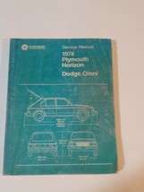 1978 Plymouth Horizon Dodge Omni Technical Service Manual - £8.61 GBP