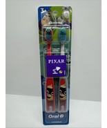 2 Oral-B Kids Manual Toothbrush Disney Pixar COMBINESHIP - $8.23 CAD