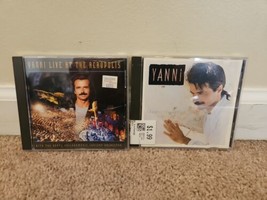 Lot of 2 Yanni CDs: Live at the Acropolis, Chameleon Days - £6.82 GBP