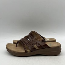 Yuu Jabiana Sandal Flip Flop Brown Size 7.5 M - £16.55 GBP