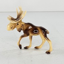 Hagen Renaker Moose Papa Miniature Figurine Antlers *Repaired Flaw* - £40.05 GBP