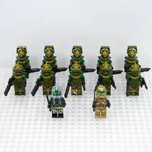 12pcs Star Wars Commander Gree Kashyyyk 3921st Forest Battalion Minifigures - £19.97 GBP