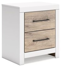 Charbitt - Two-tone - Two Drawer Night Stand - £88.70 GBP