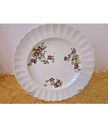SPODE COPELAND CHINA DINNER PLATE BASKET WEAVE WICKER LANE MADE IN ENGLAND  - $6.88
