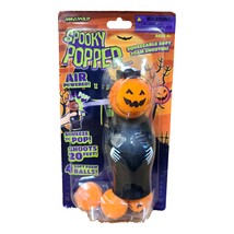 Hog Wild Spooky Popper Halloween Pumpkin with 4 Squeeze And Pop-Out Balls - $39.99