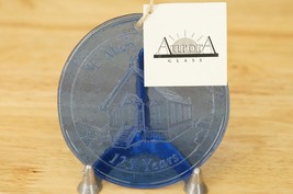 NWT Aurora Glass St Mary&#39;s Church Albany Oregon 125 Year Anniversary Sun... - $16.82