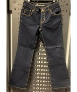 NWT CRAZY 8 Girls Size 7 Reg Denim BOOTCUT Jeans Pants Adjustable Waist ... - $12.32 CAD