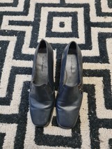Hush Puppies Women`s Shoes Court Size-6uk/39eur Black Leather Comfort - £18.26 GBP