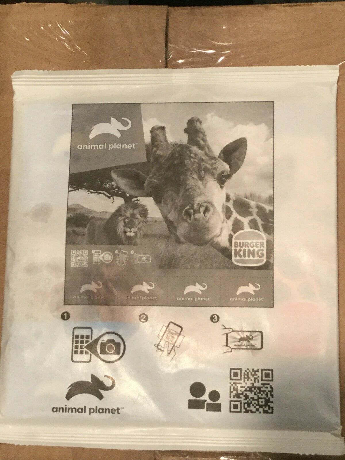 Primary image for Burger King Kid's Meal Animal Planet (Giraffe Front) *NEW* bb1