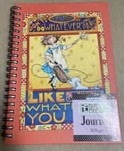 Mary Engelbreit Like Whatever You Do Wire Bound Journal Notebook Colorbok 2005 - £7.52 GBP