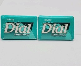 Lot Of 2 Vintage Dial White Antibacterial Deodorant Mini Travel Bar - $145.09 MXN
