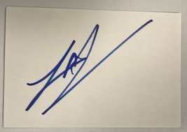 Zac Efron Signed Autographed 4x6 Index Card - COA Card - £23.97 GBP