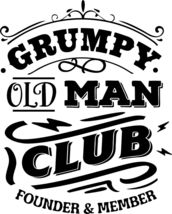 Humorous Mugs &amp; Steins Printed With &quot;Grumpy Old Man Club&quot; You Can Person... - $13.95+