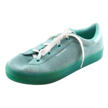 Skechers Street Size 9.5 M Blue Lace Up Fashion Sneakers Leather Women Shoe - £15.83 GBP