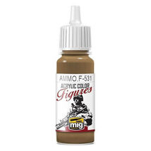 Ammo by MIG Figures Paints 17mL - Light Brown - $15.62