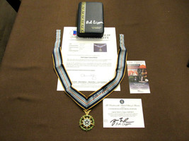 Bob Crippen George Bush STS-1 Signed Auto Congressional Space Metal Of Honor Bas - $989.99