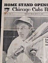 Chicago Cubs News June 1946 Baseball Team Newsletter Paper Mailer Vol 11... - $9.99