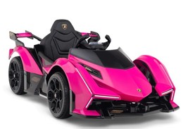 Lamborghini V12 Vision GT Kids Ride on Battery Powered Electric Car with RC - £479.97 GBP