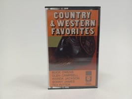 Country &amp; Western Favorites Cassette 1978 Buck Owens Sonny James Tex Ritter - £6.98 GBP