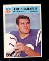 1966 Philadelphia #20 Lou Michaels Vgex Colts *X102057 - £2.15 GBP