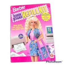 Barbie Fashion Designer Refill Kit PC Printer Fabric Vintage 1996 Sealed - £8.78 GBP