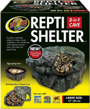 Zoo Med Repti Shelter 3 in 1 Cave for Reptiles Large - 1 count Zoo Med Repti She - £61.51 GBP