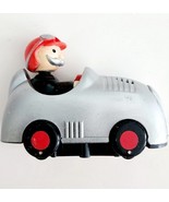 2007 Monopoly Town Game Piece Mr Monopoly Vehicle Silver Race Car Hasbro... - $19.99