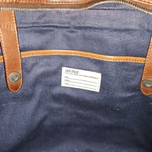 Jack Spade Men's Adjustable Strap Leather Briefcase Laptop Bag Brown Pre... image 6