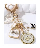 Pearl Bow, Heel and Handbag Purse Charm - $20.83 CAD