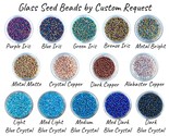 Glass seed beads labeled thumb155 crop