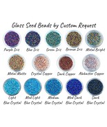 Glass seed beads for custom requests (NOT a physical item for sale, do n... - $0.00 MXN