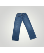 Adjustable Waist Relaxed Straight Leg Blue Jeans Size 14 Reg Levis Signa... - $456.16 MXN